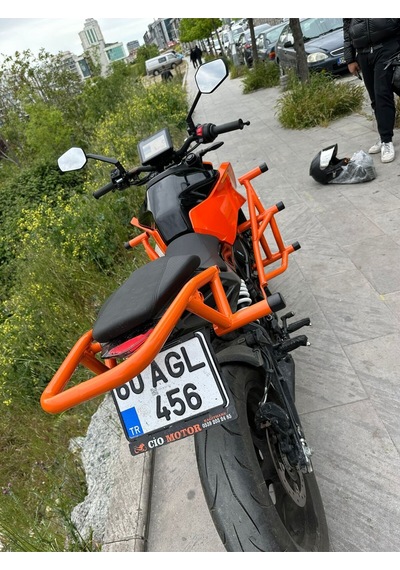 Ktm Duke 250 Arka Koruma Demiri Turuncu