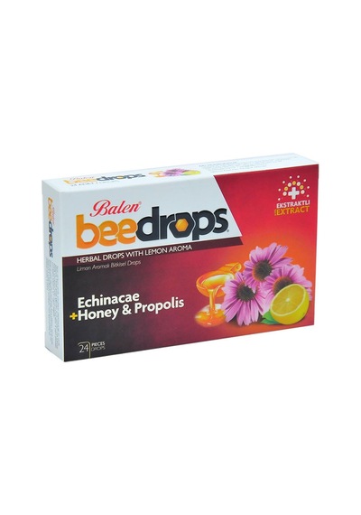 Balen Beedrops Limon Aromalı Drops 24 Adet Ekinezya Bal Propolis
