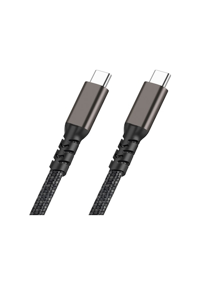 Goocamp Siyah 2.jenerasyon Type-c To Type-c Usb3.2 Pd Data Kablosu 100w 20gbps 4k 60hz 1 Metre-