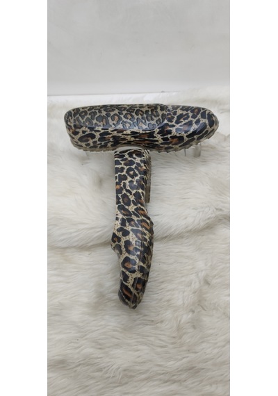Kadın Leopar Lastik Ayakkabı - Leopar - 40 - St02529-12770