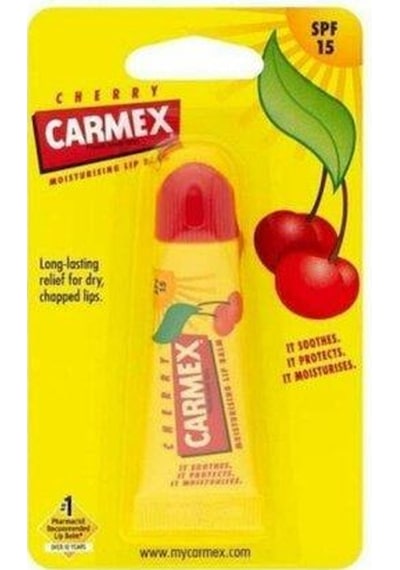 Carmex Lip Balm SPF15 Tüp Kiraz Dudak Bakım Kremi 10 G