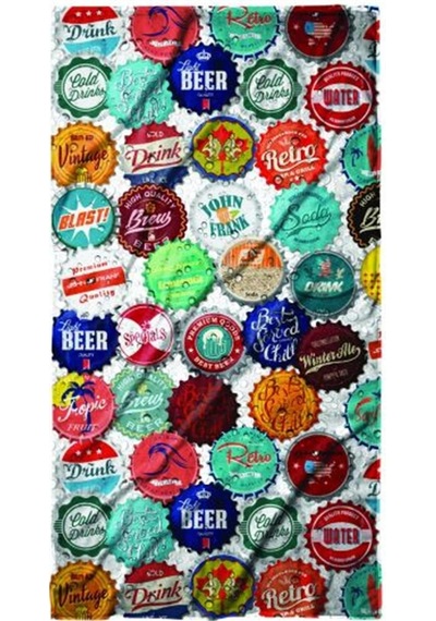 John Frank Plaj Havlusu jfss23tw12-beercap-13080 001