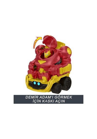 Hry02 Hot Wheels Racerverse Hulkbuster Tır