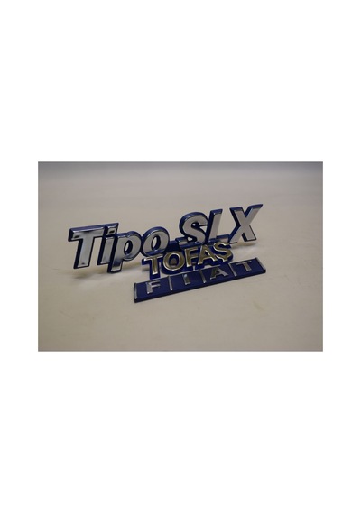 Bagaj Kapağı Tipo Slx Fiat Tofaş Yazısı Takım