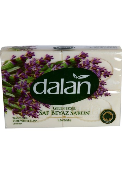 Dalan Geleneksel Saf Beyaz Lavantalı Katı Sabun 150 G 4^lü