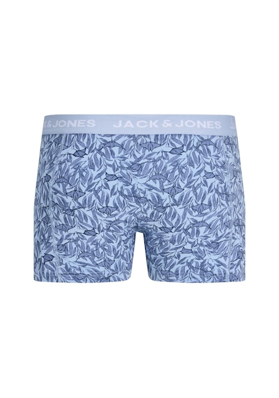 Jack & Jones Jacjake Lemon Trunks Erkek 3'lü Boxer Seti Pamuklu Lacivert