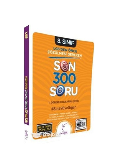 Günay 2024-2025 Müfredat 8.sınıf Türkçe-matematik-fen Seti