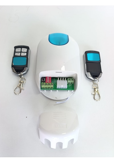 Wicom Kepenk Alıcı Kart Set 2 Kumanda Soketli Dıştan Motorlar Ve Zincirli Motorlar