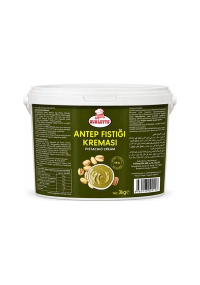 Ovalette Antep Fıstığı Kreması 3 Kg