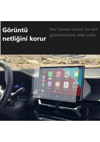 Renault Duster E-tech 10.1 İnç Mat Ekran Koruyucu Multimedya