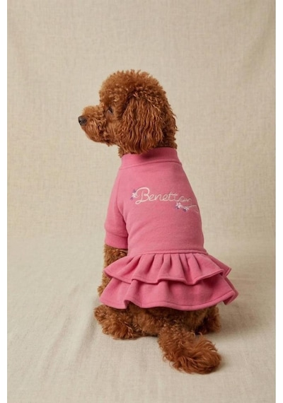 United Colors Of Benetton Bnt-d2503 Elbise Pembe