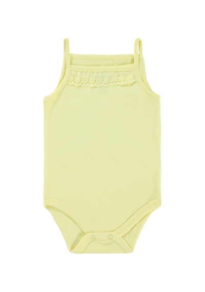 Civil Baby Kız Bebek Çıtçıtlı Badi 3-9 Ay Sarı 14587140513y-6 Sarı