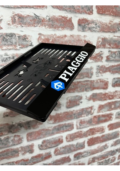 Pıaggıo Pleksi Motor Plakalığı