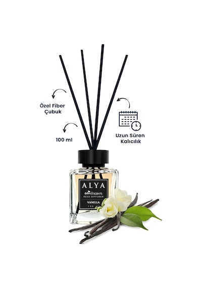 Alya Nature's Scents Vanilla Bambu Çubuklu Oda Kokusu 100 ML