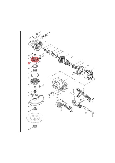 Makita GA7020 Dişli Ürün Kodu 227489-9