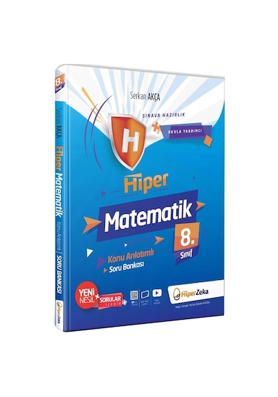 Hiper Zeka 8. Sınıf Hiper Matematik Konu Anlatımlı Soru Bankası -