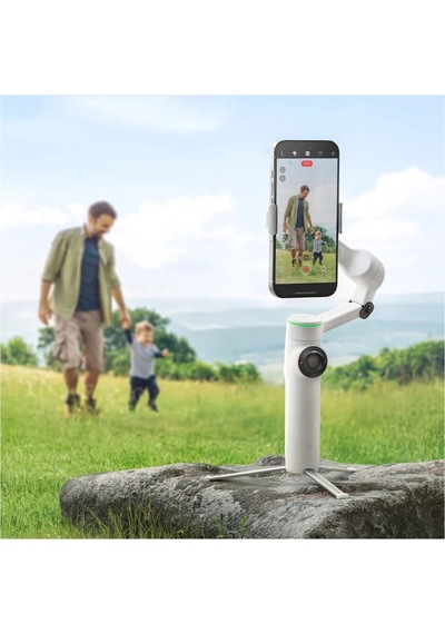 Flow 2 Pro Aı Tracker Bundle Beyaz Renk İle Akıllı Takip Ve Stabilizasyon