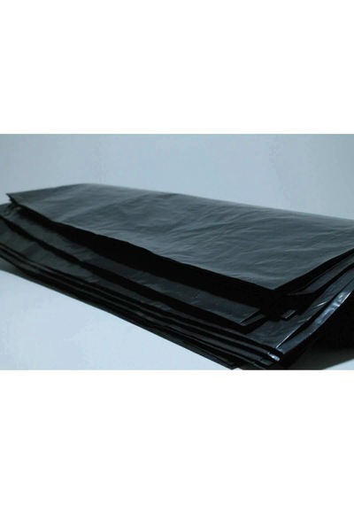 120x150 Cm Siyah 10 Kg Dökme Çöp Torbası Kalın Dökme Çöp Poşeti Hantal Boy