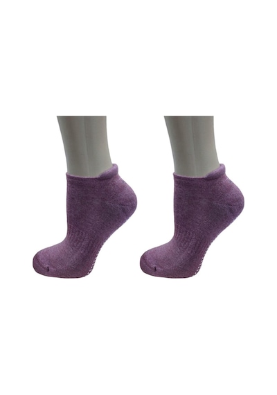 Calze Vita 2'li Set Tabanı Silikonlu Plates & Yoga Kadın Çorap-çok Renkli Çok Renkli