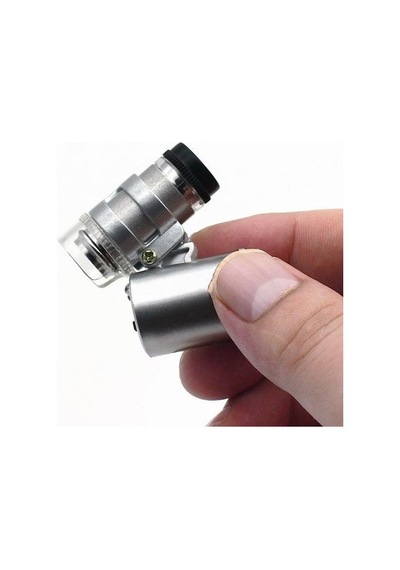 Led Işıklı Zoomlu Cep Mikroskop 60x İphone Aparatlı