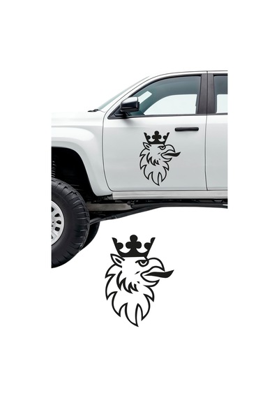 Scania Kartal Traktör Sticker, Kamyon, Tır, Oto Sticker 25x19-sol