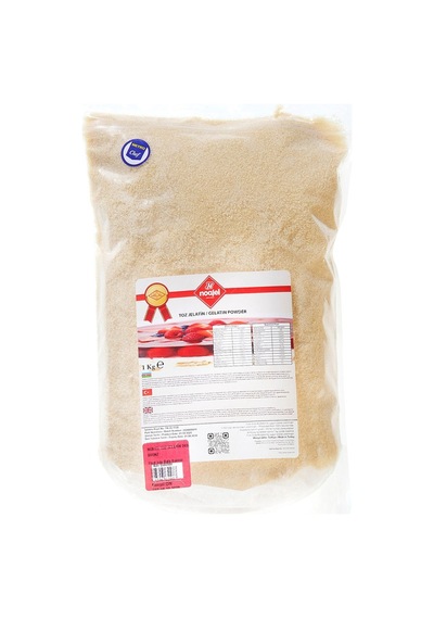 Noajel Toz Jelatin 240 Bloom 1 Kg - Pastacılık İçin Kıvam Ve Parlaklık Tarı