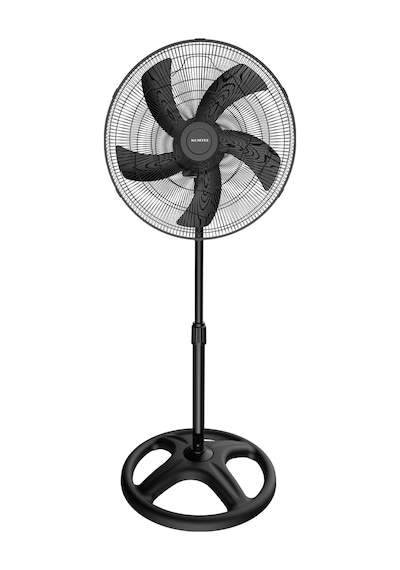 Kumtel KTF-345 Siyah 18" Ayaklı Vantilatör 60 W 5 Pervaneli 3 Kademeli 132 CM