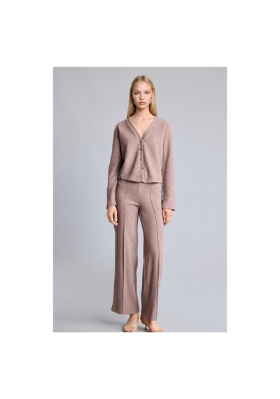 Defacto Relax Fit Hakim Yaka Hırka G6244ax26spbn320 Kahve-bn320