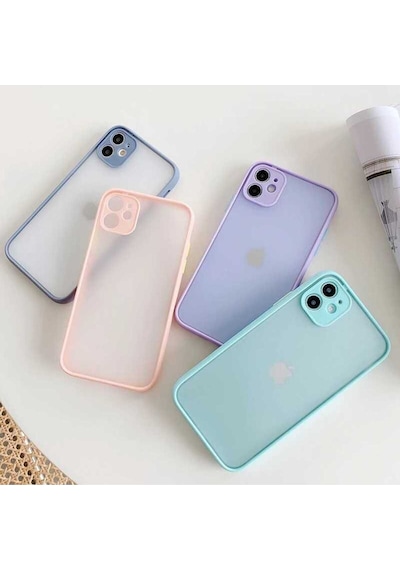 Apple Uyumlu iPhone Se 2022 Mrn Hux Kılıf-mor