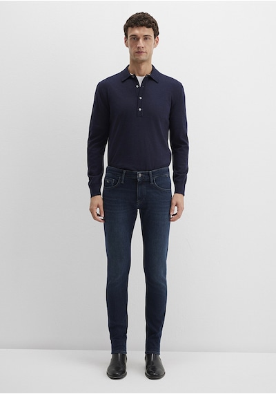 Mavi - James Lux Black Puslu Koyu Mavi Jean Pantolon 0042490825 Koyu Mavi