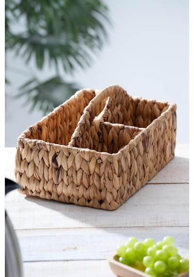 Acar Wicker Hasır Kaşıklık Düzenleyici - 30 Cm