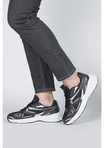 Jump 29064 Siyah - Gri Erkek Sneaker Günlük Spor Ayakkabı Siyah - Gri