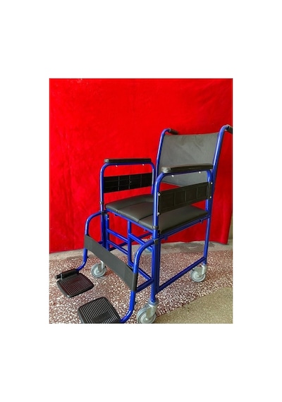 İzmir Ortopedi Klozetli Katlanabilir Tekerlekli Sandalye