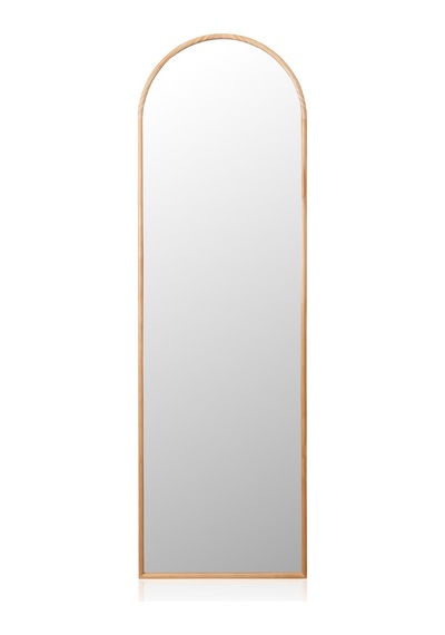 The Mia Ahşap Duvar Aynası 50x160 Cm Ahşap