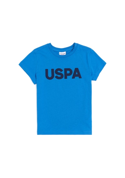 U.S. Polo Assn.  Erkek Çocuk Saks Basic Bisiklet Yaka Tişört 50279614-VR045