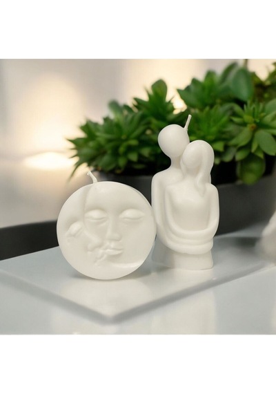 Bernami Mumluk Şamdanpinterest Sarılan Çift Ikili Mum Seti Diğer