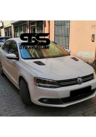 Volkswagen Jetta Mk6 Uyumlu Piano Black Kaput Üstü Havalandırma Izgarası