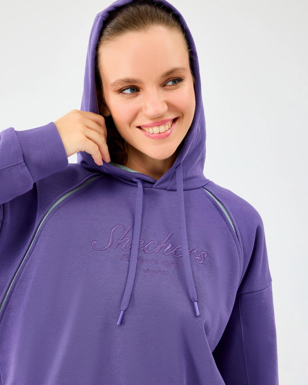 Skechers W Hoodie Sweatshirt Kadın Mor Sweatshirt S2520228-0277 Mor