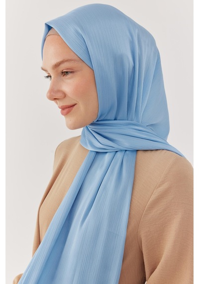 Mirsoy Scarf Yoryo Şal - Açık Mavi Açık Mavi