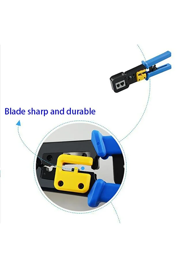 Yeni Nesil Rj45 Pense Rj12 R J45 Sıkma Makaslı Network Ağ Pense Ez Rj45 Crimper 8p 6p Network Aksesuar