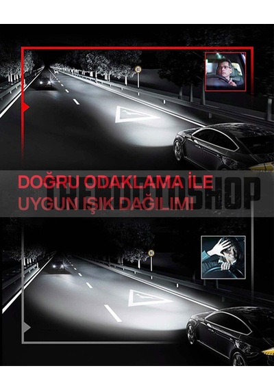 Vision Plus Gia H4 Csp Led Xenon Far Ampulü 64w 7200 Lm 11042