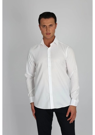 Enzo Ferretti Enzo Ferrettı Ef16 S 900 Beyaz Non-ıron Çift Kat İplik, Slım Fıt,erkek Gömlek Beyaz Enzo Ferretti Enzo Ferrettı Ef16 S 900 Beyaz Non-ıron Çift Kat İplik, Slım Fıt,erkek Gömlek Beyaz