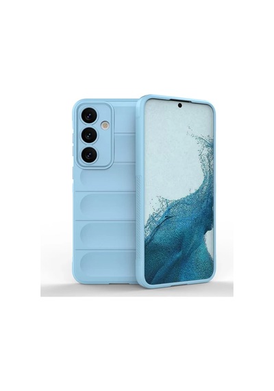 Newface Samsung Galaxy S24 Kılıf Optimum Silikon - Sky Blue Açık Mavi