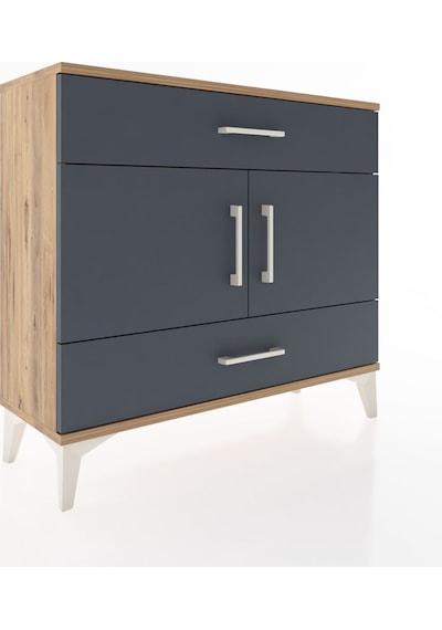 Arges Şifonyer 2 Raflı 2 Çekmeceli 2 Kapaklı 88x30x80 Çam-antrasit Atlas Çam Arges Şifonyer 2 Raflı 2 Çekmeceli 2 Kapaklı 88x30x80 Çam-antrasit Atlas Çam