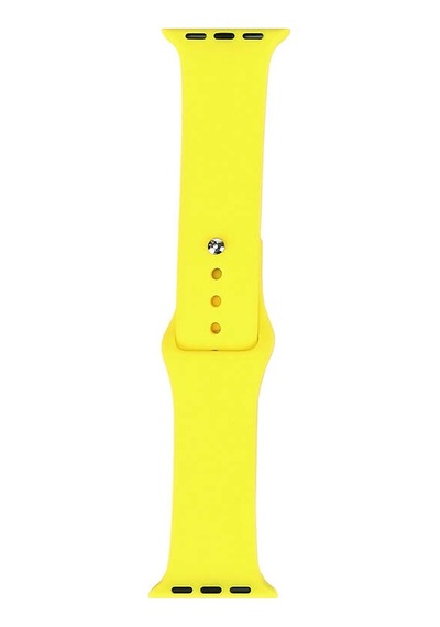 Watch 7 45mm Band Serisi Klasik Kordon Silikon Strap Kayış-sarı