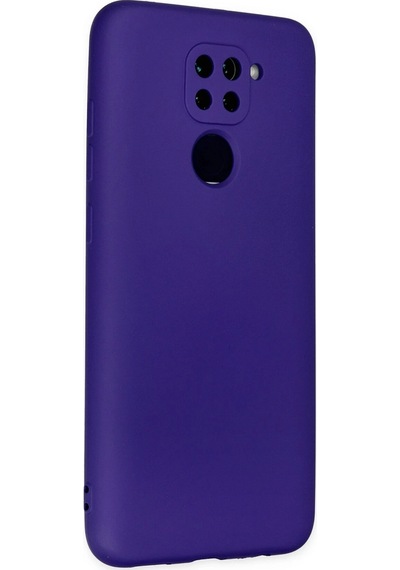 Ilkeshop Newface Xiaomi Redmi Note 9 Kılıf Nano İçi Kadife Silikon - Mor