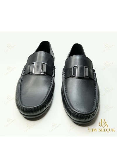 Loafer Analin Deri Siyah