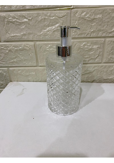 500 Ml Cam Sabunluk Cam Premium Sıvı Sabunluk