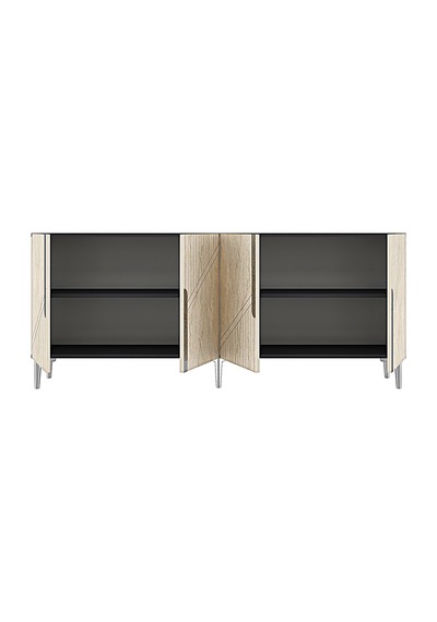 Ka1528ats Evva Konsol Ve Tv Sehpası Antrasit-traverten-silver 150cm Ka1528ats Evva Konsol Ve Tv Sehpası Antrasit-traverten-silver 150cm