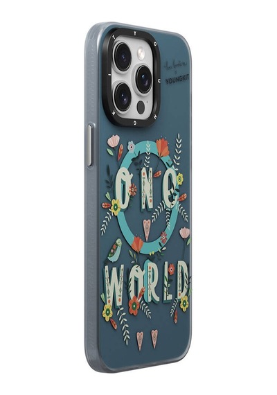 Apple Uyumlu iPhone 14 Pro Kılıf Magsafe Özellikli Bee Brown Youngkit Colorful Life Serisi Turkuaz